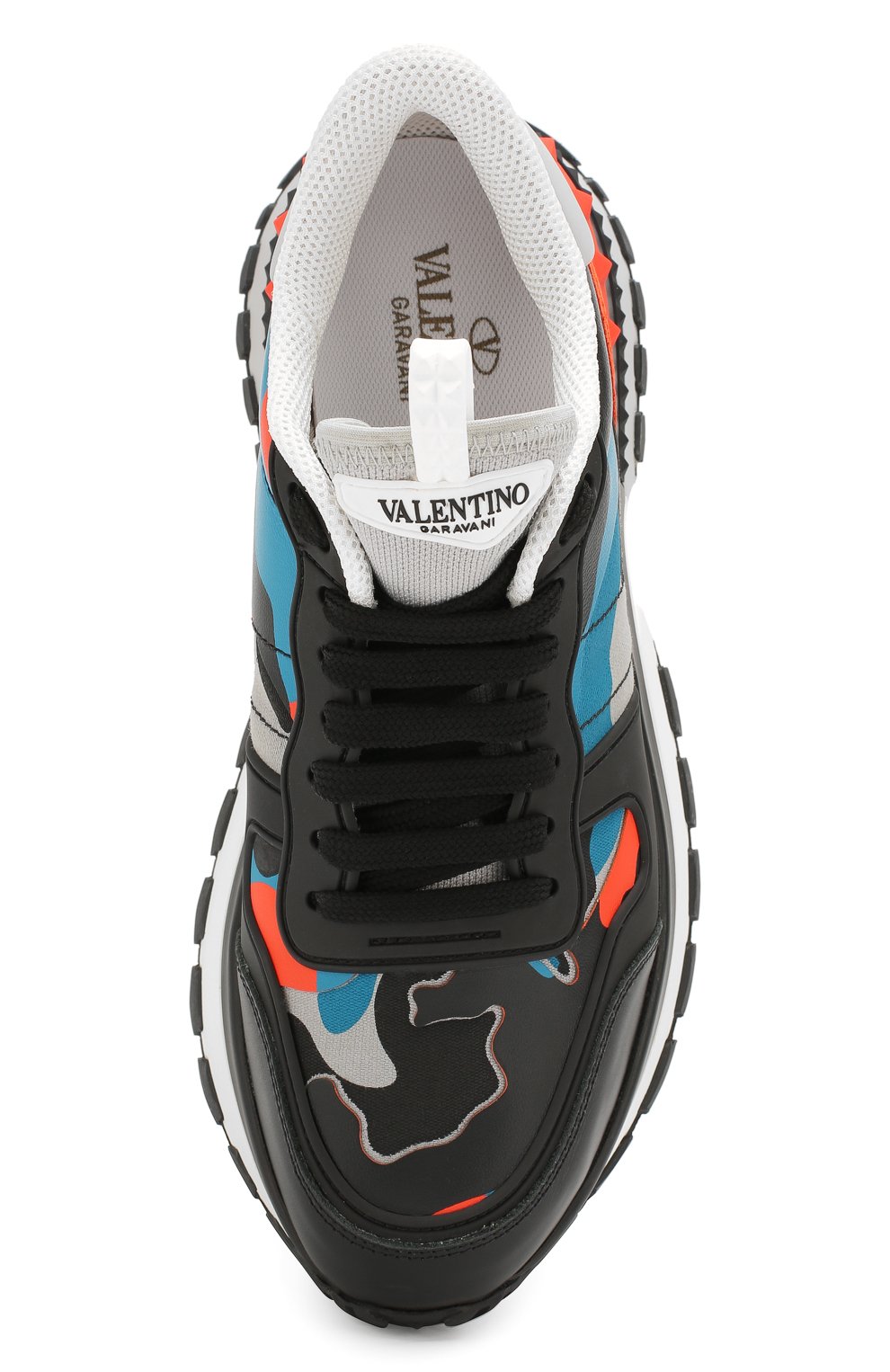 Кожаные кроссовки rockrunner.up VALENTINO, арт. SW0S0S70/BWZ, фото 5