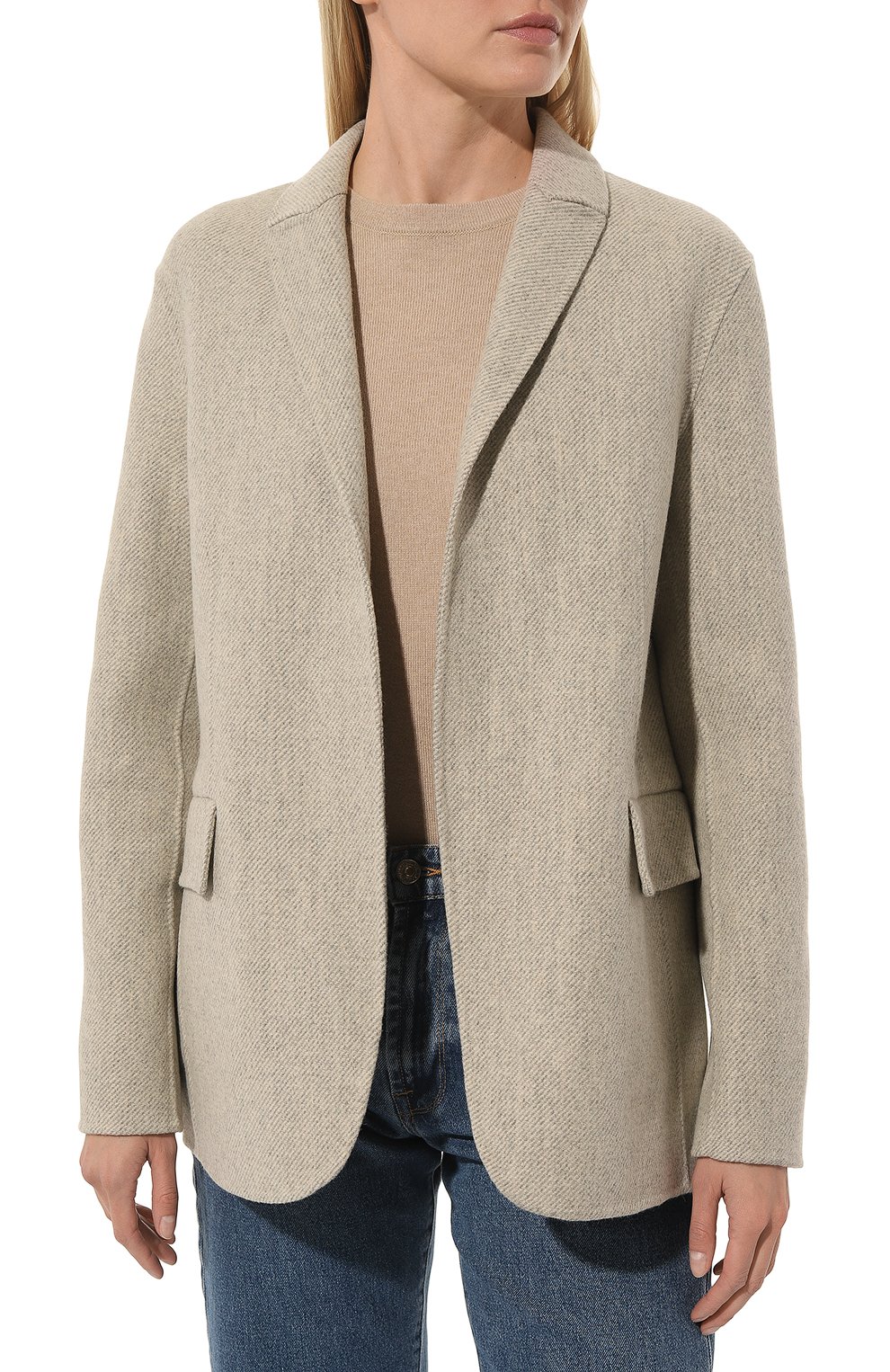 Жакет из шерсти и кашемира THEORY, арт. M1101104, фото 3