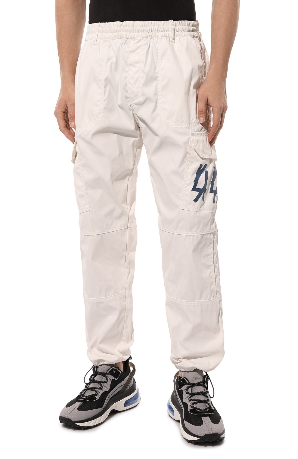 Джоггеры 44 LABEL GROUP белого цвета по цене 49750 руб., арт. B0030124/FA166/001, фото 3 Джоггеры 44 LABEL GROUP, арт. B0030124/FA166/001, фото 3