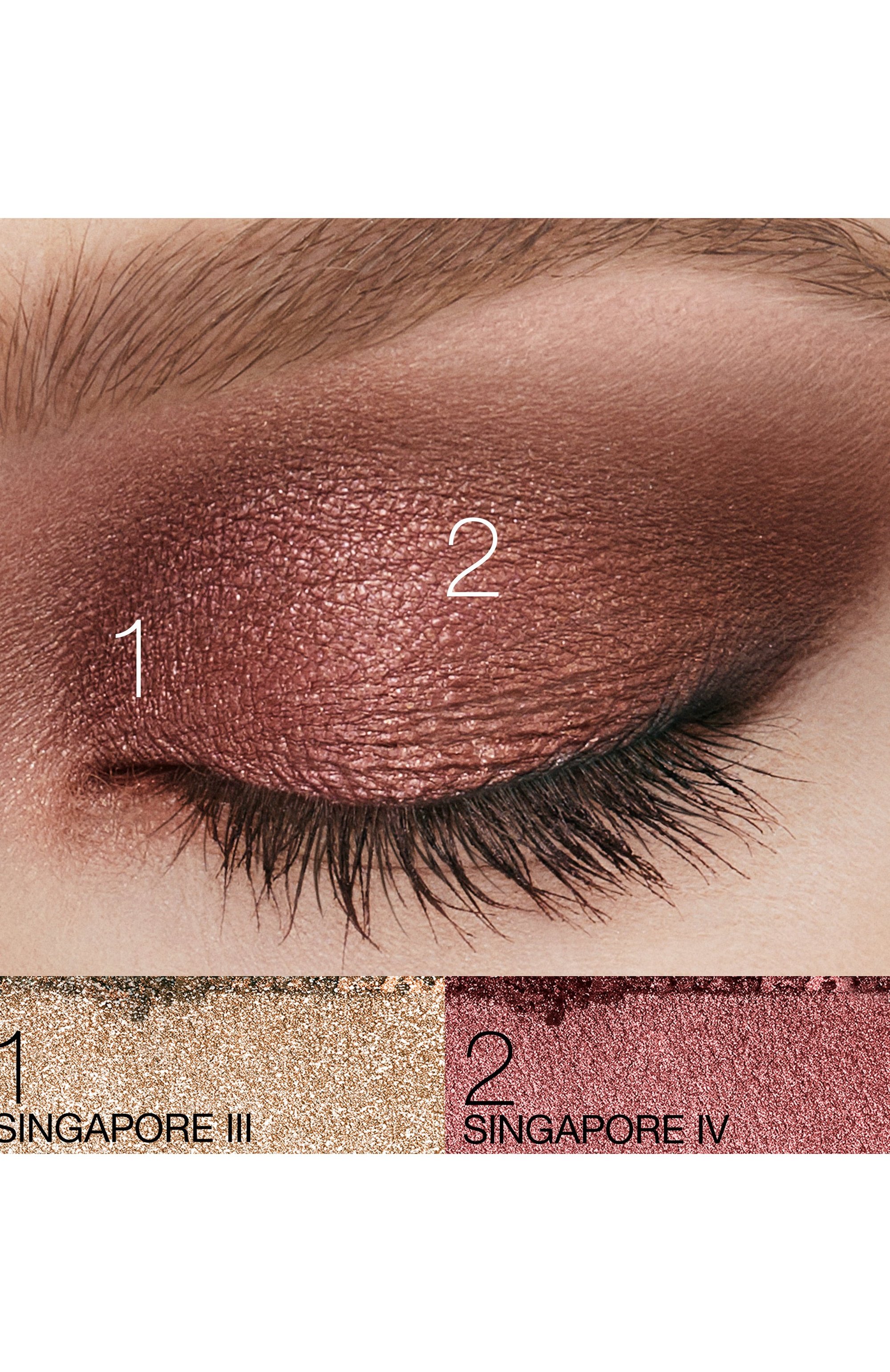 Четырехцветные тени для век, оттенок singapore NARS, арт. 3972NS, фото 4