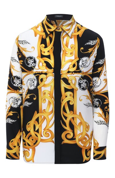 Шелковая рубашка VERSACE, арт. A82662/A235472, фото 1