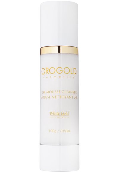 Женского очищающая пенка для лица white gold 24k (100g) OROGOLD COSMETICS, арт. 1977785698151