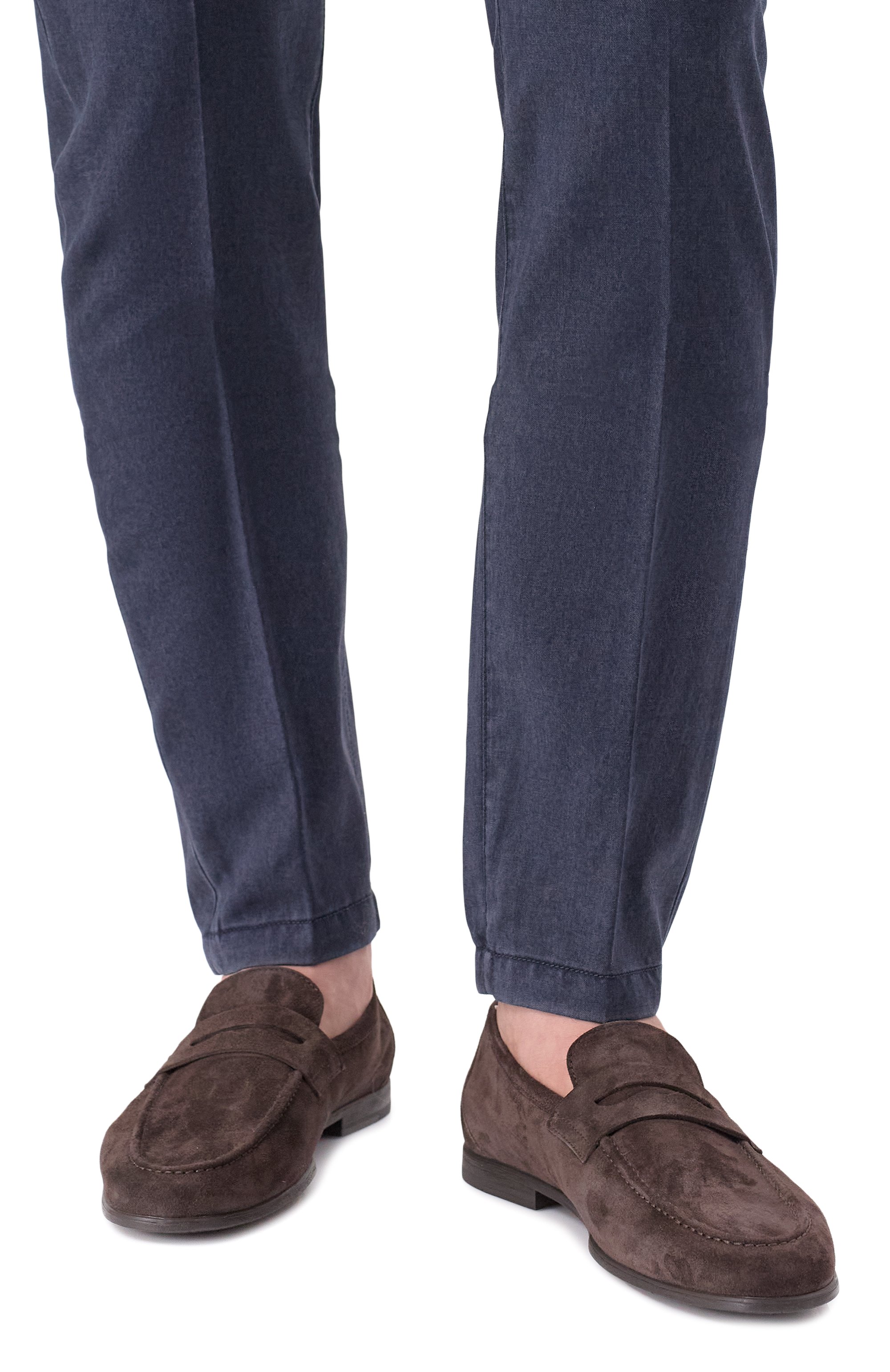 Замшевые пенни-лоферы CANALI, арт. 661210E/RB01107, фото 3