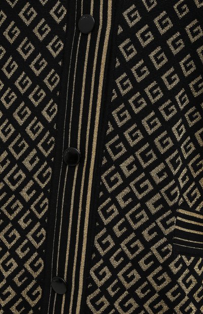 Кардиган из шерсти и вискозы GUCCI черного цвета по цене 187200 руб., арт. 650375/XKB0G, фото 5 Кардиган из шерсти и вискозы GUCCI, арт. 650375/XKB0G, фото 5