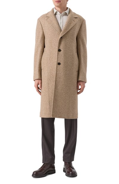 Пальто из кашемира и шелка BRUNELLO CUCINELLI, арт. MY4929136, фото 3