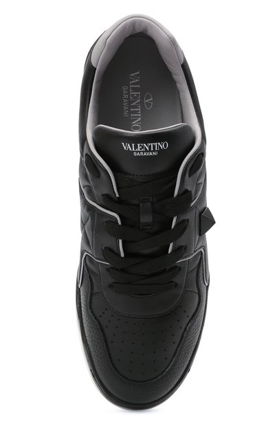 Кожаные кеды one stud VALENTINO, арт. WY2S0E71/NWN, фото 5