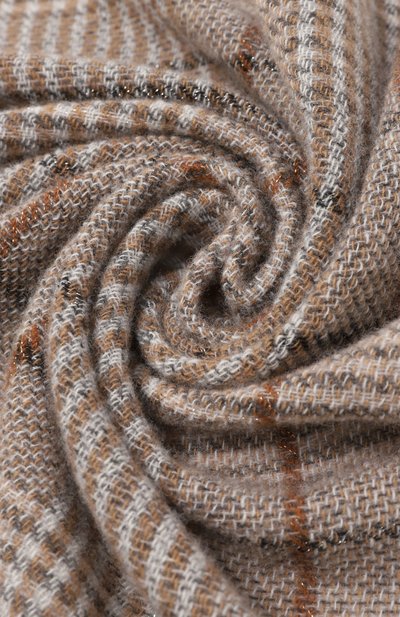 Шерстяной шарф LORENA ANTONIAZZI бежевого цвета по цене 41000 руб., арт. SP15A/9585, фото 3 Шерстяной шарф LORENA ANTONIAZZI, арт. SP15A/9585, фото 3