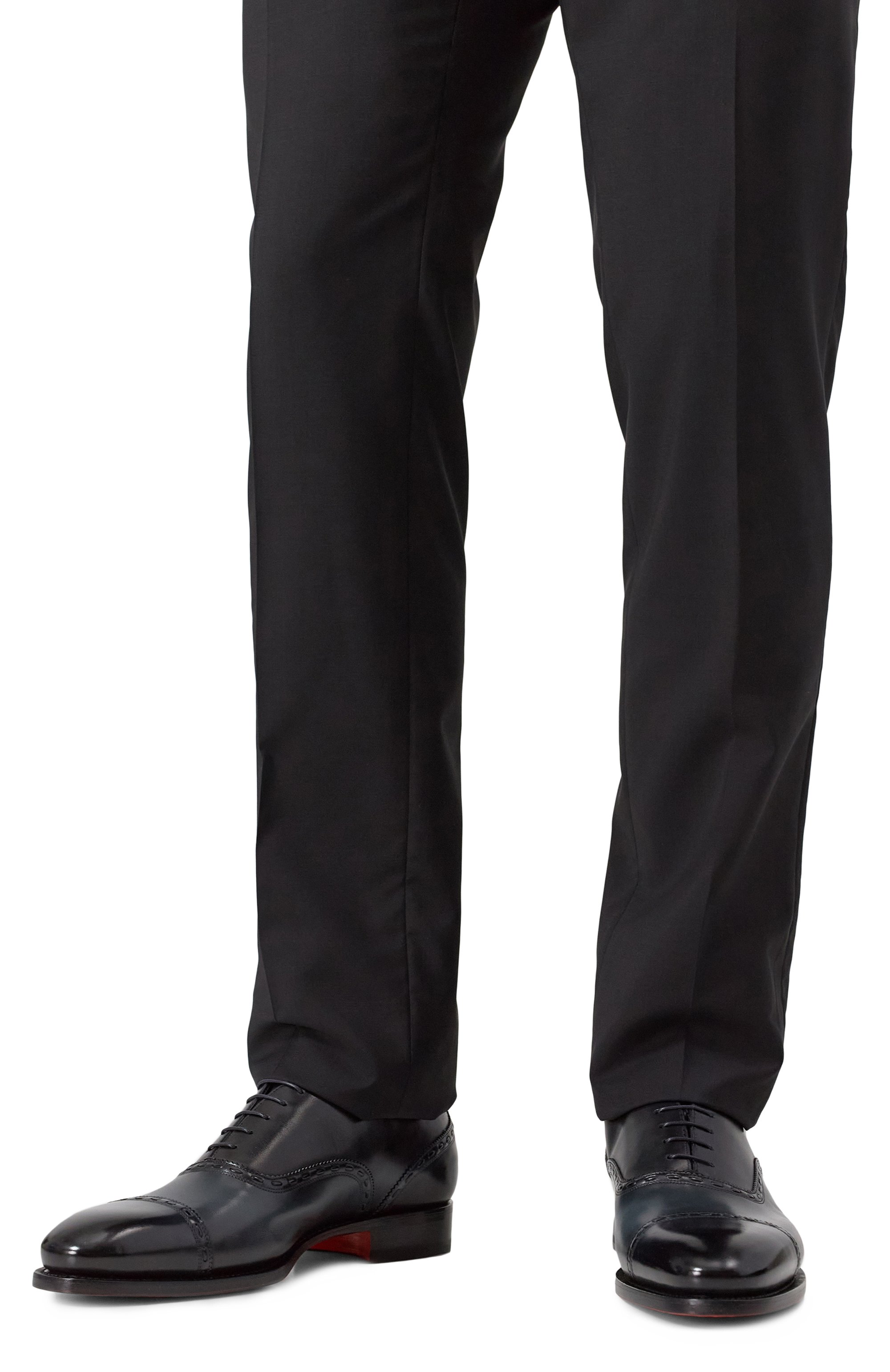 Кожаные оксфорды adrian SANTONI, арт. MCAG18885MC3HWVE, фото 3