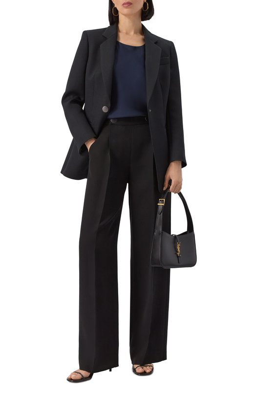 Шелковый топ Giorgio Armani 8CHCKZ30/TZ136 Синий  8CHCKZ30/TZ136 Фото 2