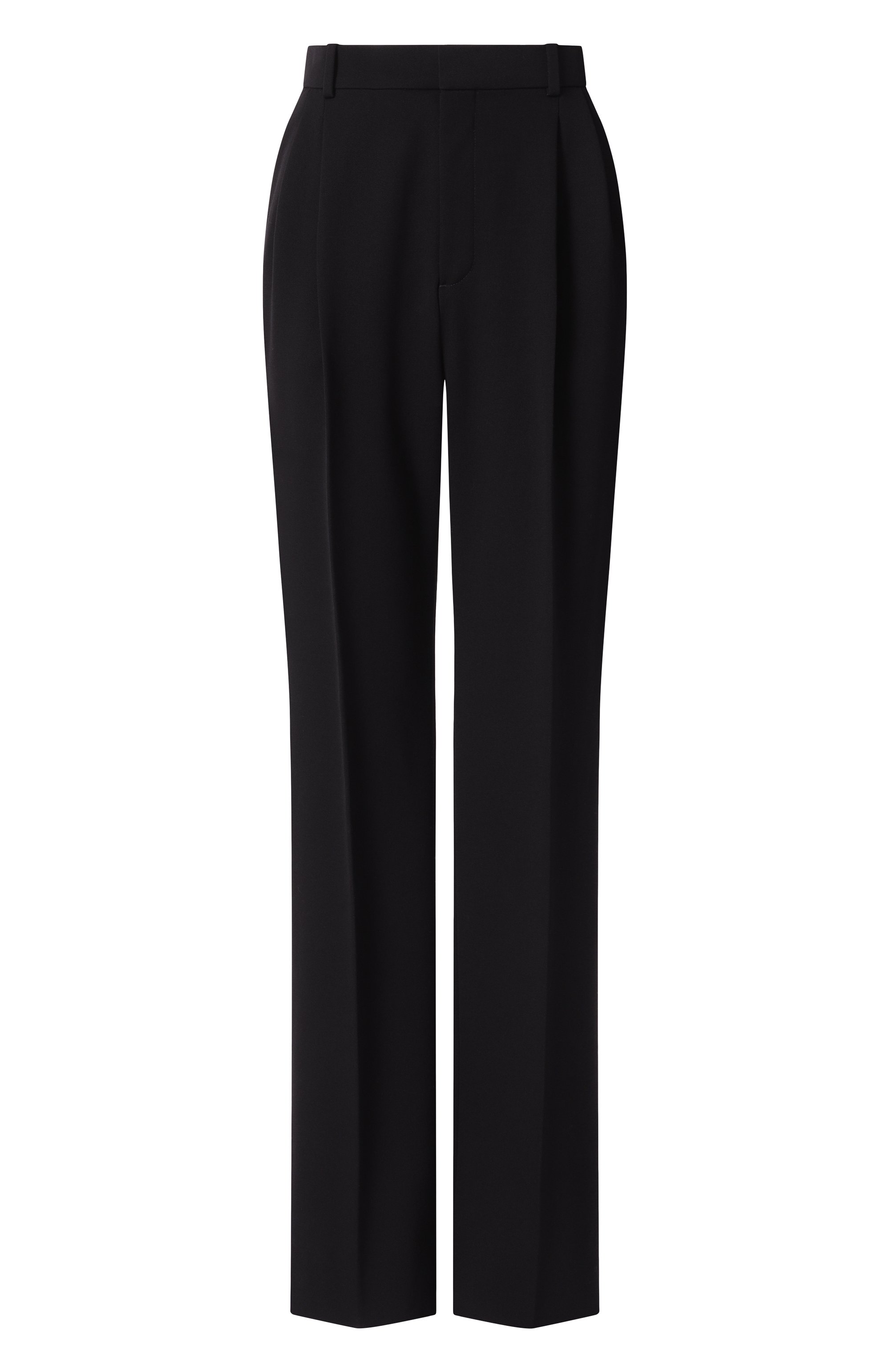 Шерстяные брюки SAINT LAURENT, арт. 777623/Y7E63, фото 1