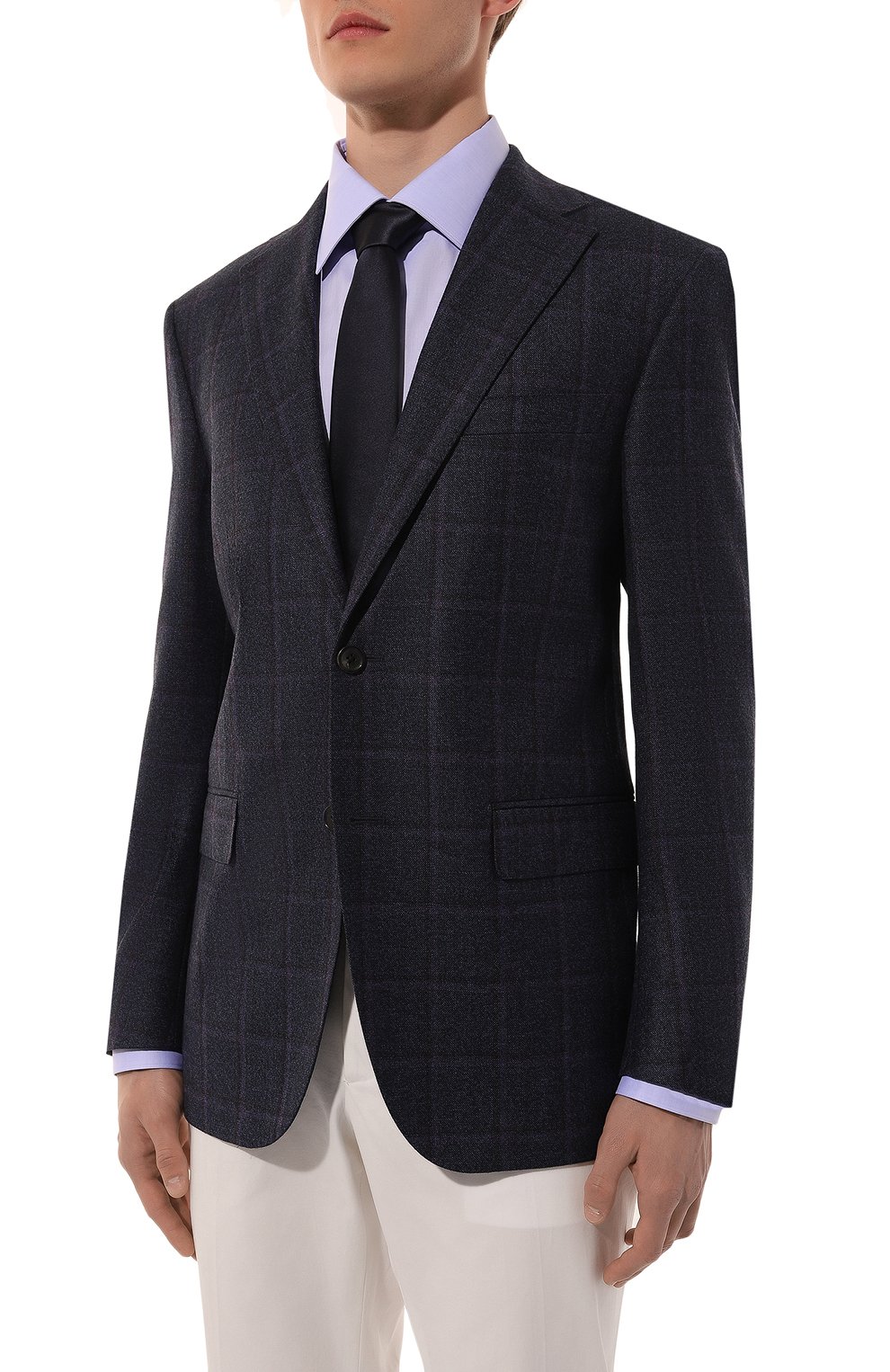 Шерстяной пиджак CORNELIANI, арт. 946008-9416454, фото 4