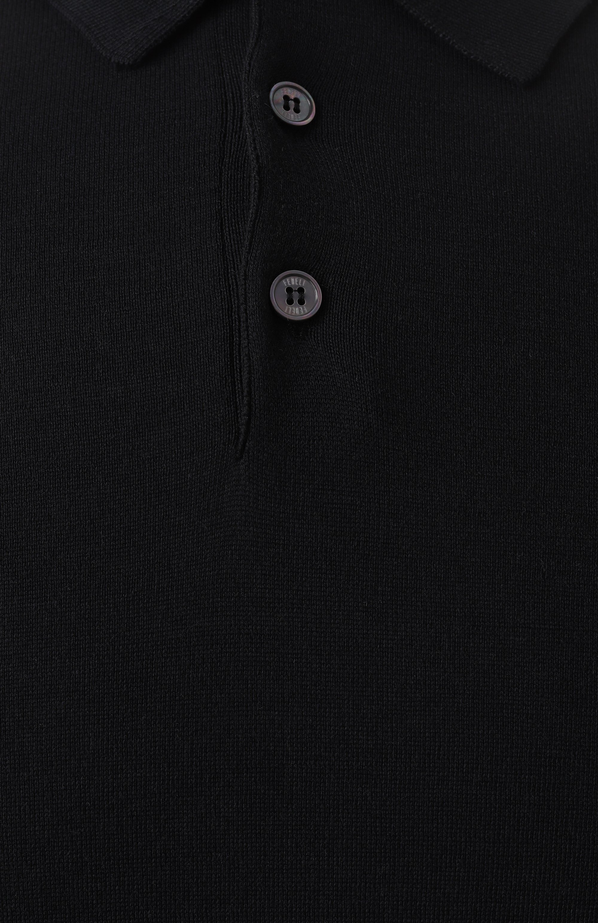 Хлопковое поло FEDELI, арт. 8UED5911, фото 6