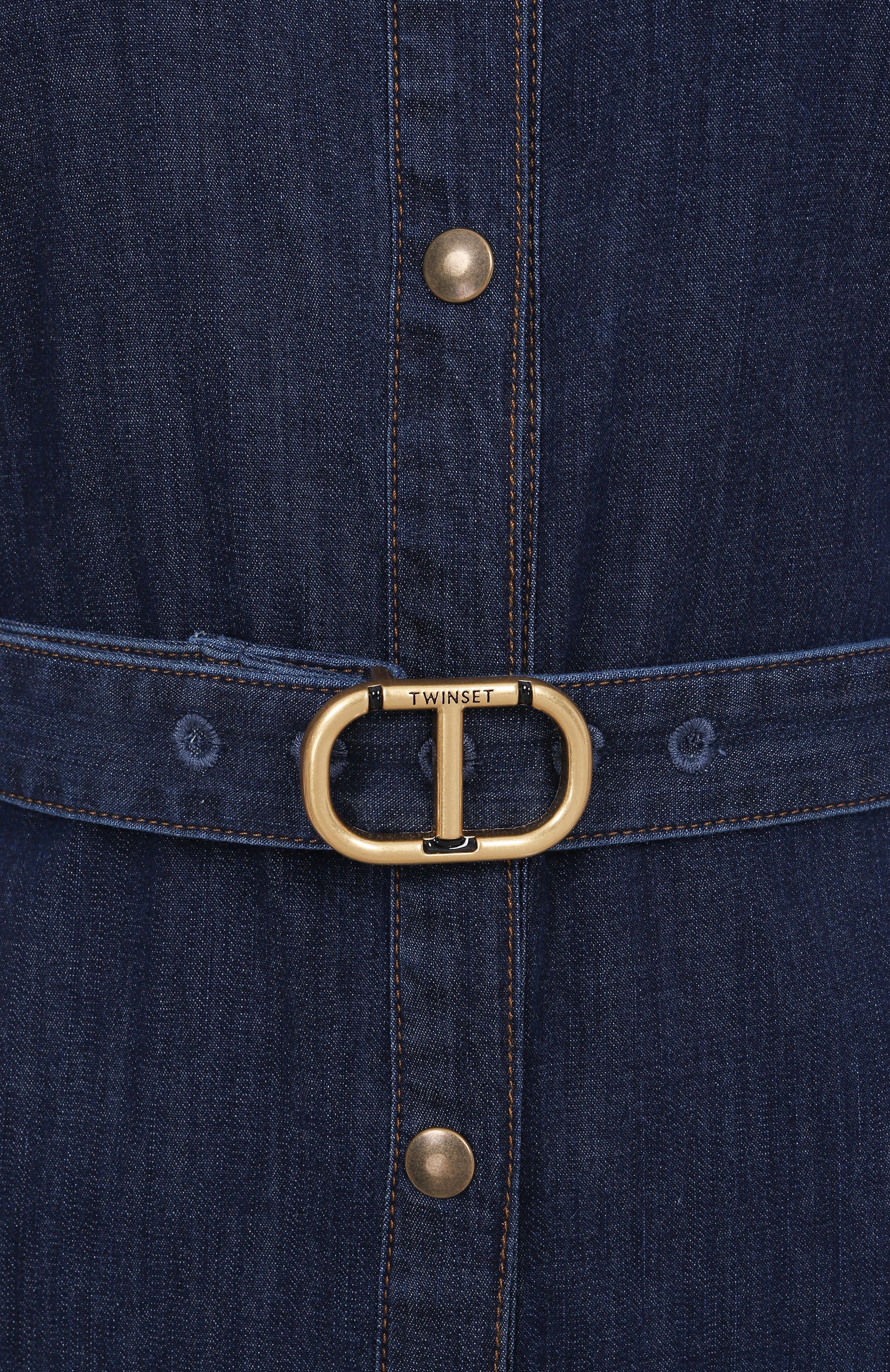 Джинсовое платье TWINSET, арт. 251TP2020, фото 6