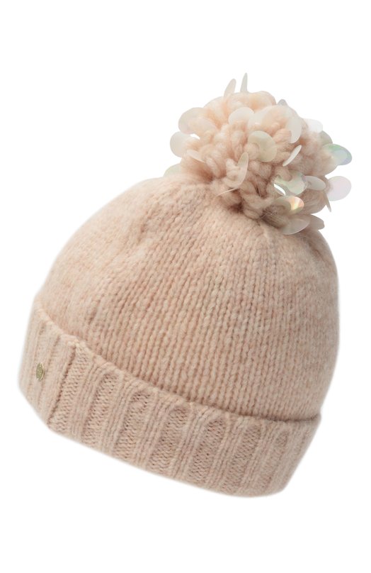 Шерстяная шапка Sonia Rykiel Enfant Розовый, фото 2