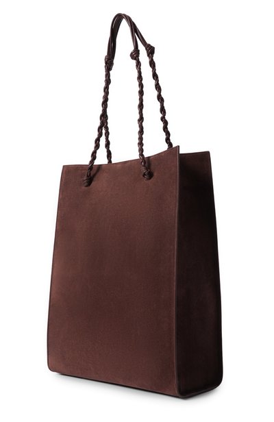 Сумка-тоут tangle JIL SANDER темно-коричневого цвета по цене 216500 руб., арт. J07WC0040/P9295, фото 4 Сумка-тоут tangle JIL SANDER, арт. J07WC0040/P9295, фото 4
