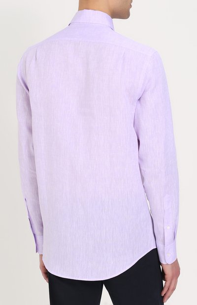 Льняная рубашка с воротником кент RALPH LAUREN, арт. P04/XZ5HW/XY5HW, фото 4