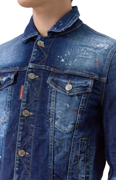 Джинсовая куртка DSQUARED2, арт. S74AM1601/S30664, фото 5