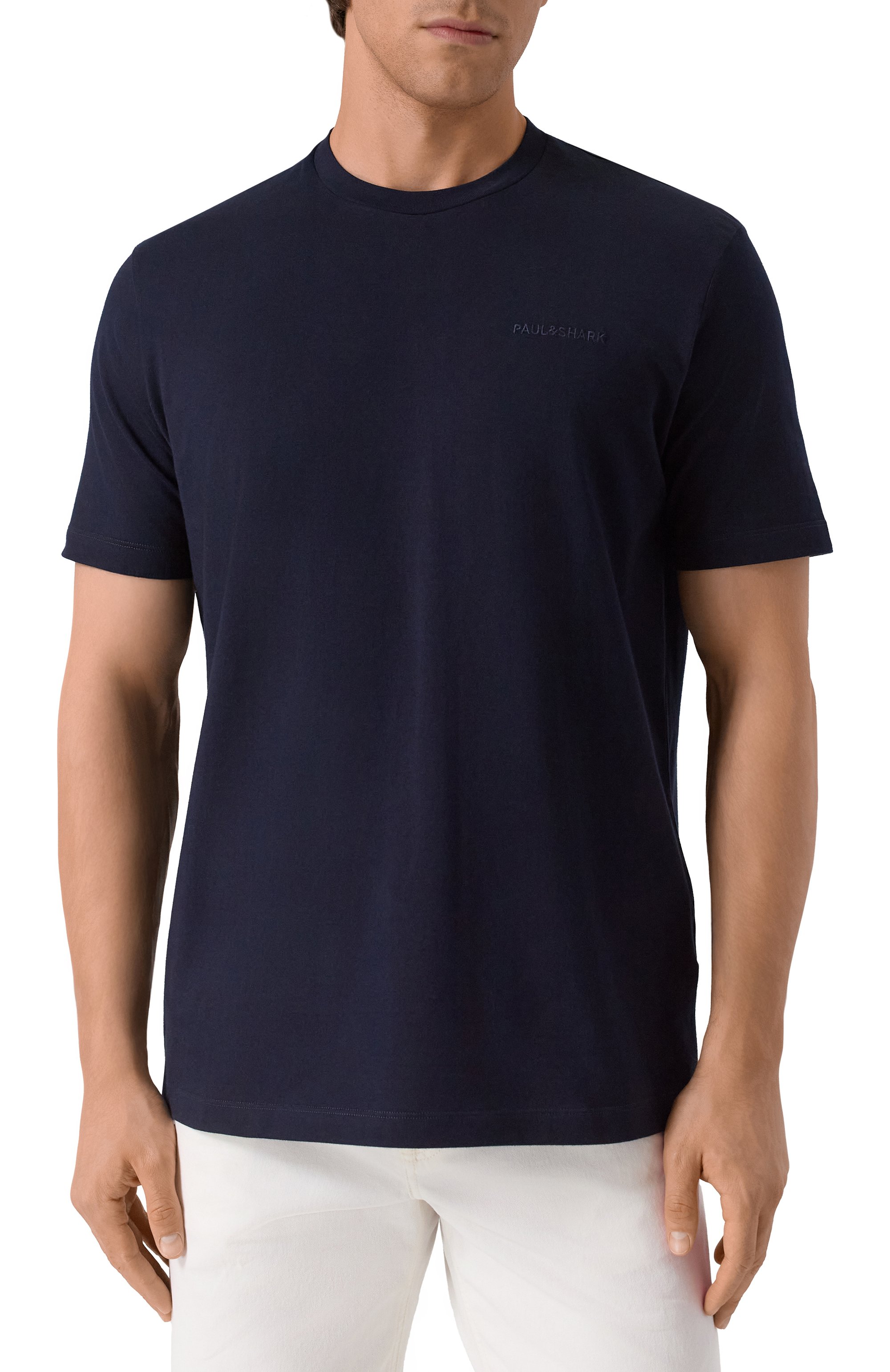 Хлопковая футболка PAUL&SHARK, арт. 15311607, фото 3