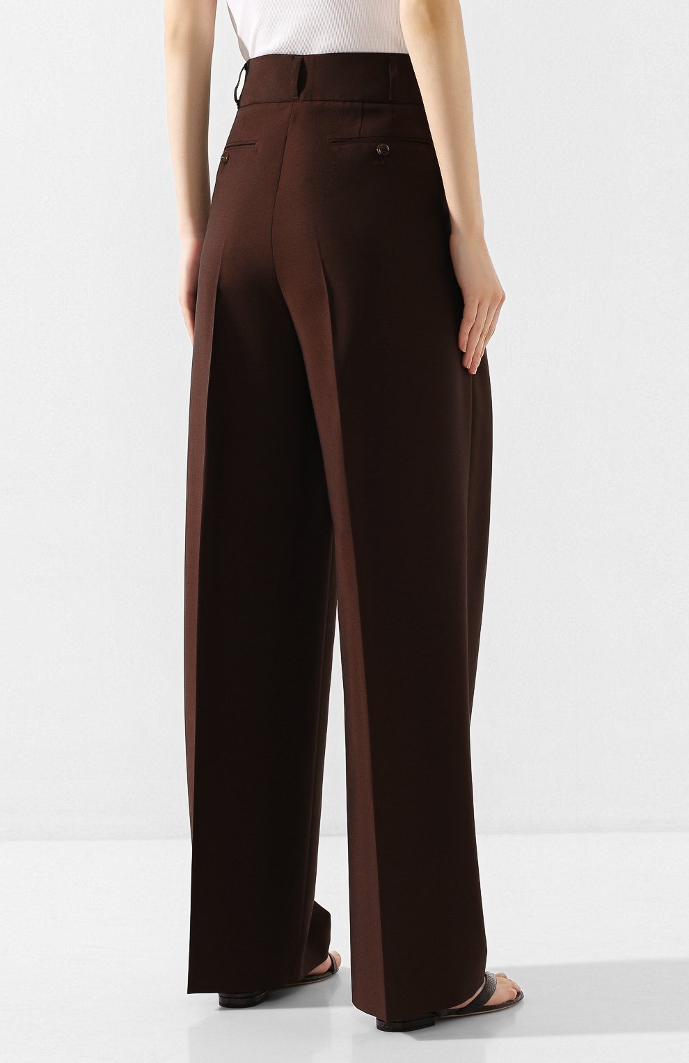 Шерстяные брюки ACNE STUDIOS, арт. AK0219, фото 4