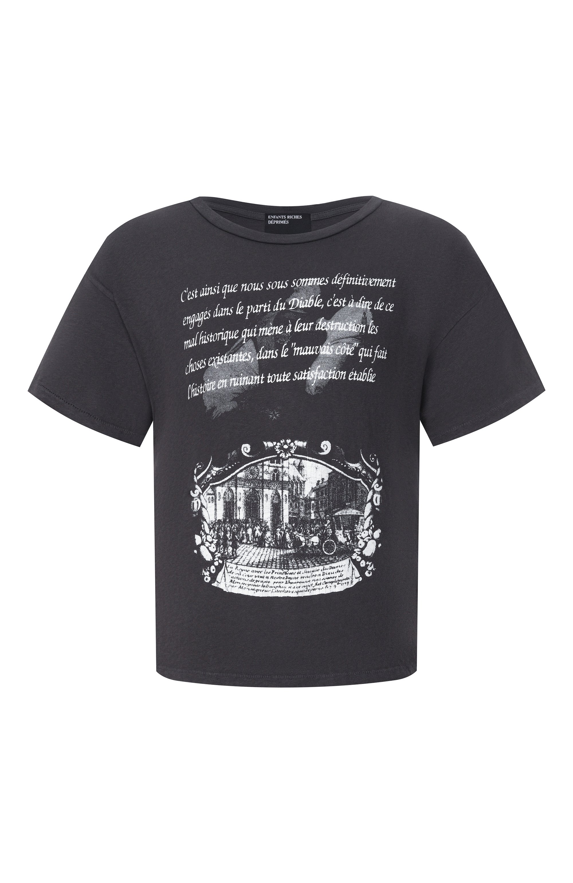 Хлопковая футболка ENFANTS RICHES DEPRIMES, арт. 010-869/C0TT0N, фото 1