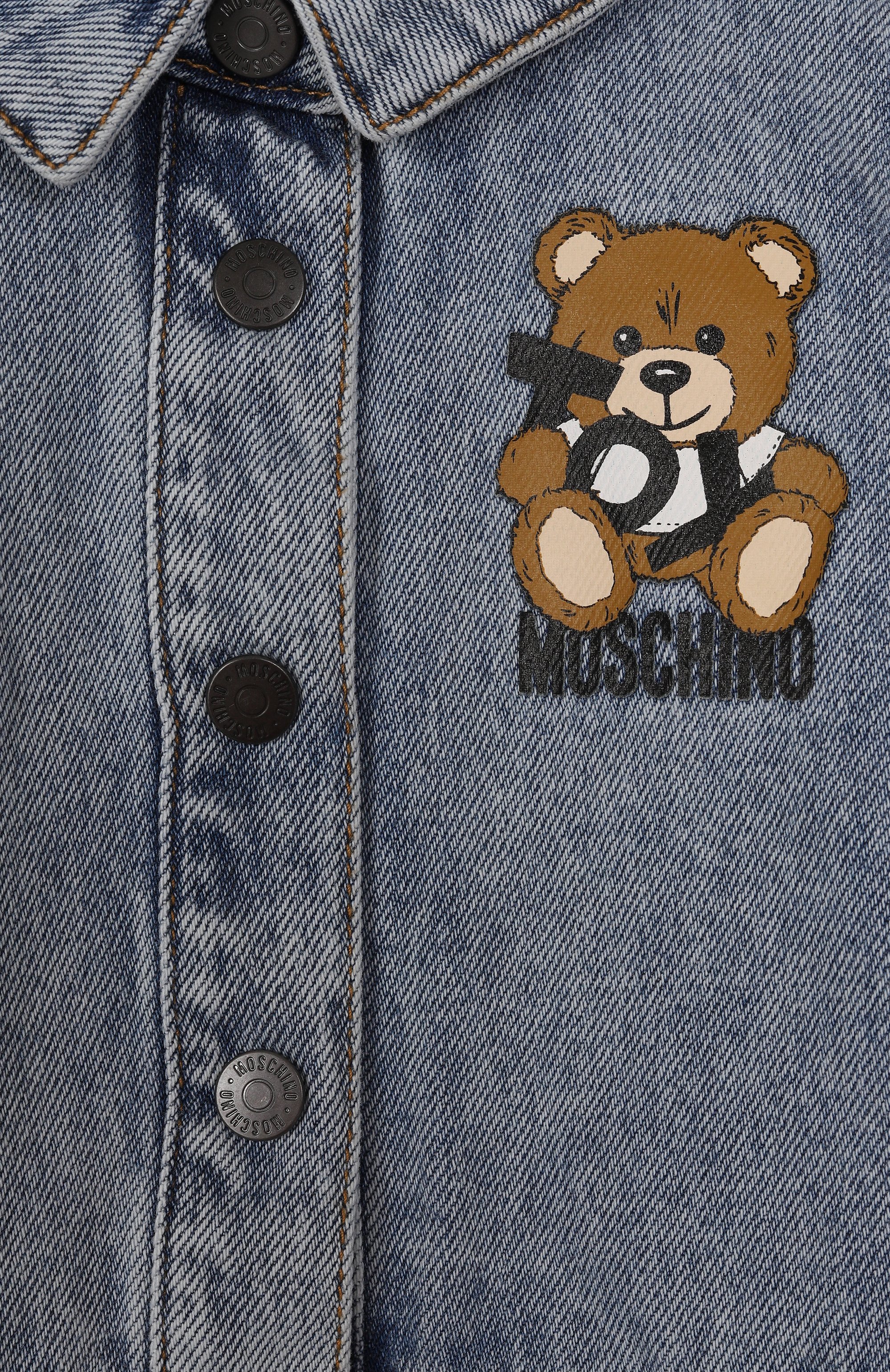 Джинсовое платье MOSCHINO, арт. HDV0FX/L0E08/4-8, фото 3