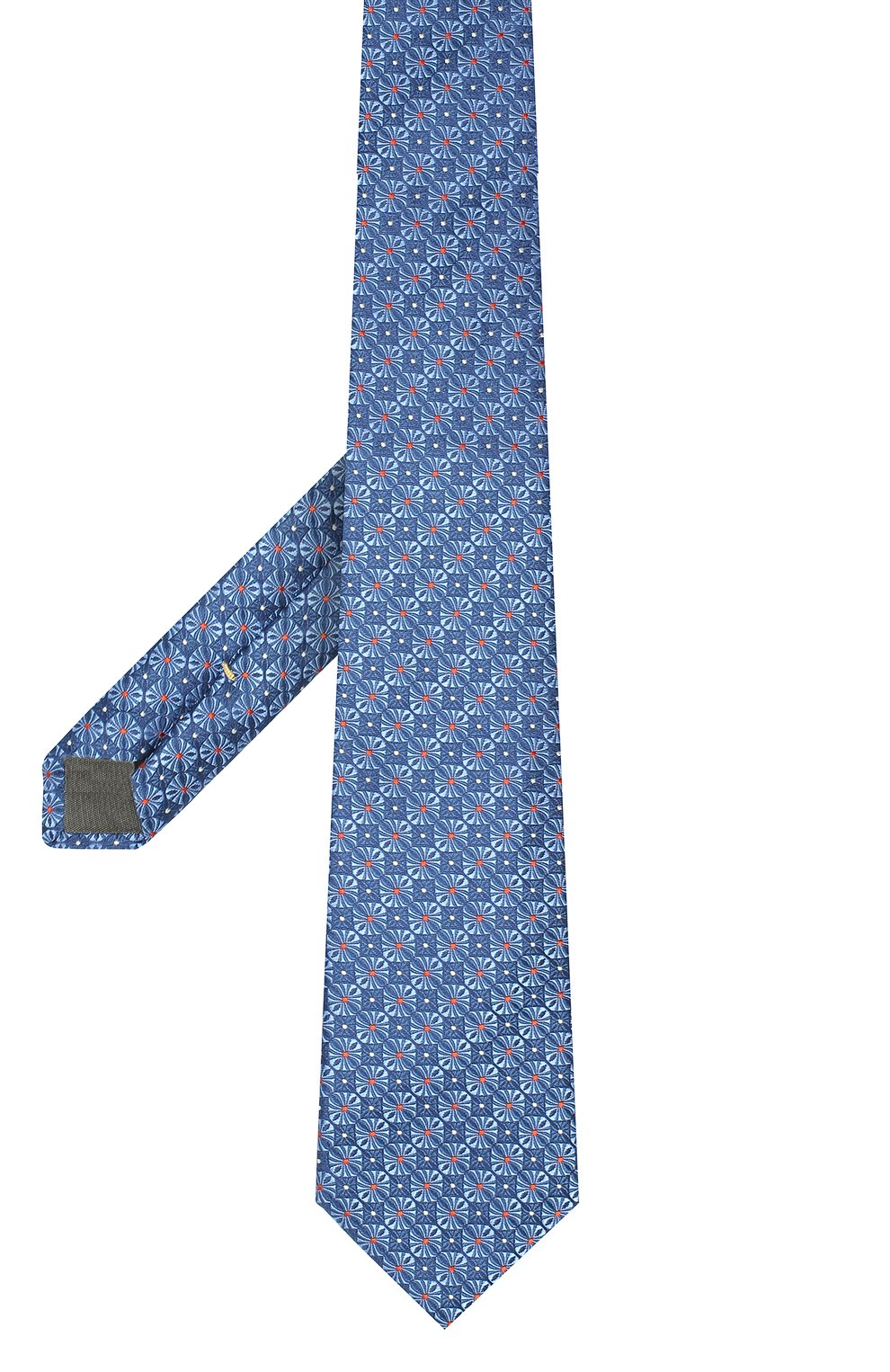 Шелковый галстук CANALI синего цвета по цене 8620 руб., арт. 18/HJ02311, фото 2 Шелковый галстук CANALI, арт. 18/HJ02311, фото 2