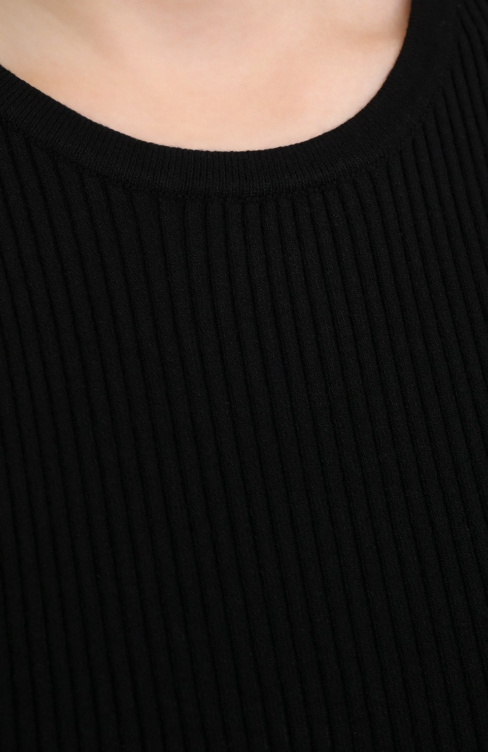 Топ из вискозы NANUSHKA, арт. JAYA_BLACK_C0MF0RT KNIT, фото 5