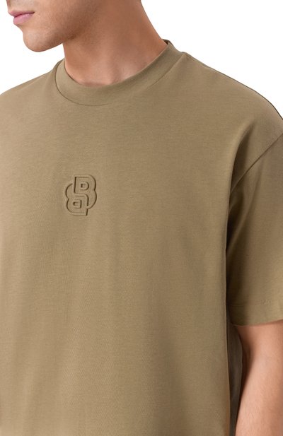 Хлопковая футболка BOSS, арт. 50555106, фото 5