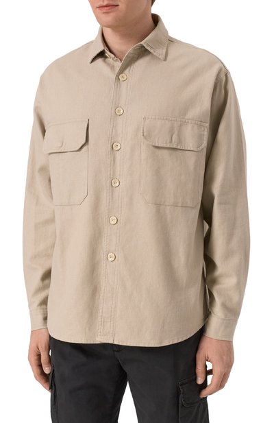 Рубашка изо льна и хлопка WHITE SAND, арт. 25SU20/609, фото 3