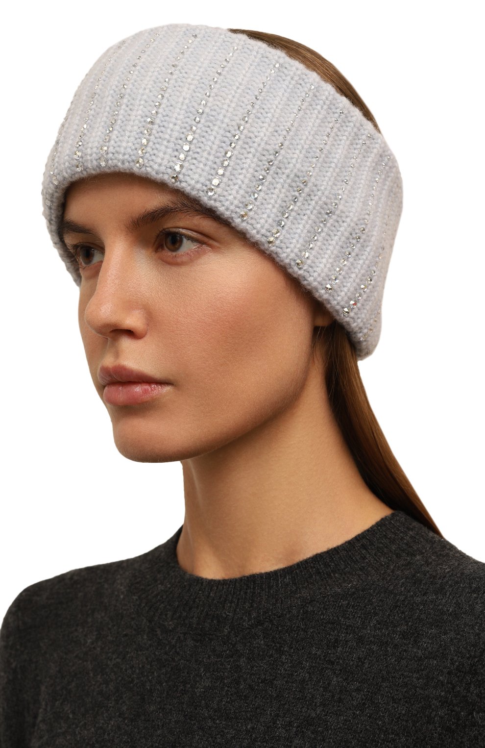 Кашемировая повязка на голову WILLIAM SHARP, арт. A151-1, фото 2