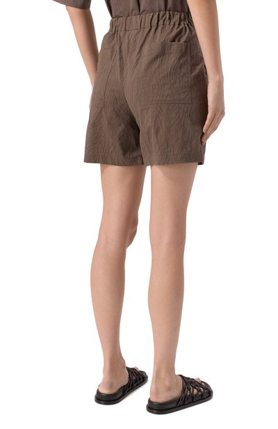 Хлопковые шорты BRUNELLO CUCINELLI, арт. MQ994HH299, фото 4