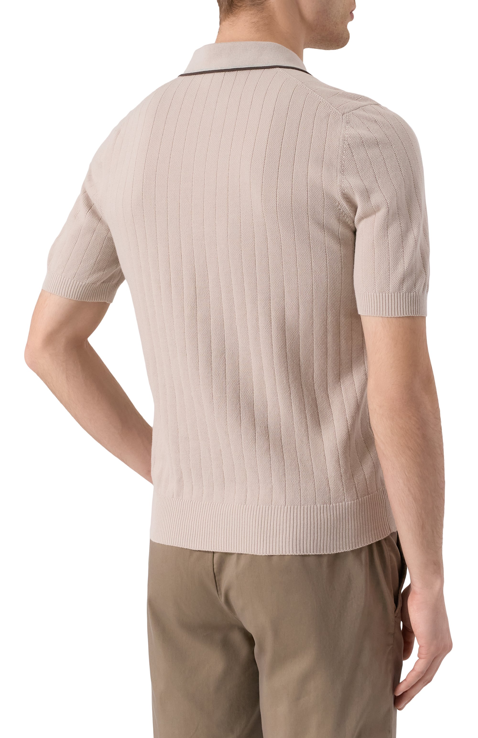 Хлопковое поло GRAN SASSO, арт. 57170/18047, фото 4