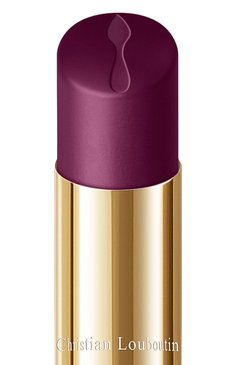 Матовая помада для губ rouge stiletto lumi matte, оттенок  supra plum 228l (2g) CHRISTIAN LOUBOUTIN  цвета, арт. 8435415077743 | Фото 3 (Нос: Не проставлено; Региональные ограничения белый список (Axapta Mercury): Не проставлено; Финишное покрытие: Матовый)