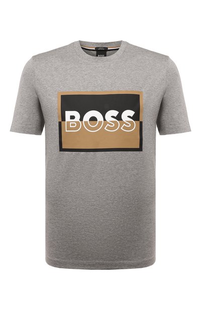 Хлопковая футболка BOSS, арт. 50481602, фото 1