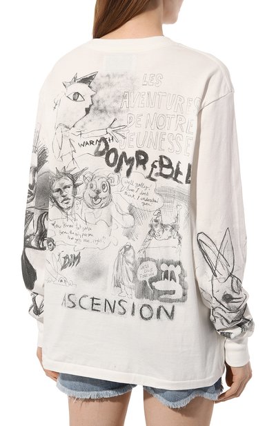 Хлопковый лонгслив DOMREBEL, арт. XER0X/L0NG SLEEVE T-SHIRT, фото 4