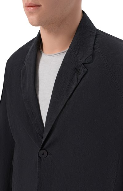 Хлопковый пиджак TRANSIT черного цвета по цене 66550 руб., арт. CFUTRCG163, фото 5 Хлопковый пиджак TRANSIT, арт. CFUTRCG163, фото 5