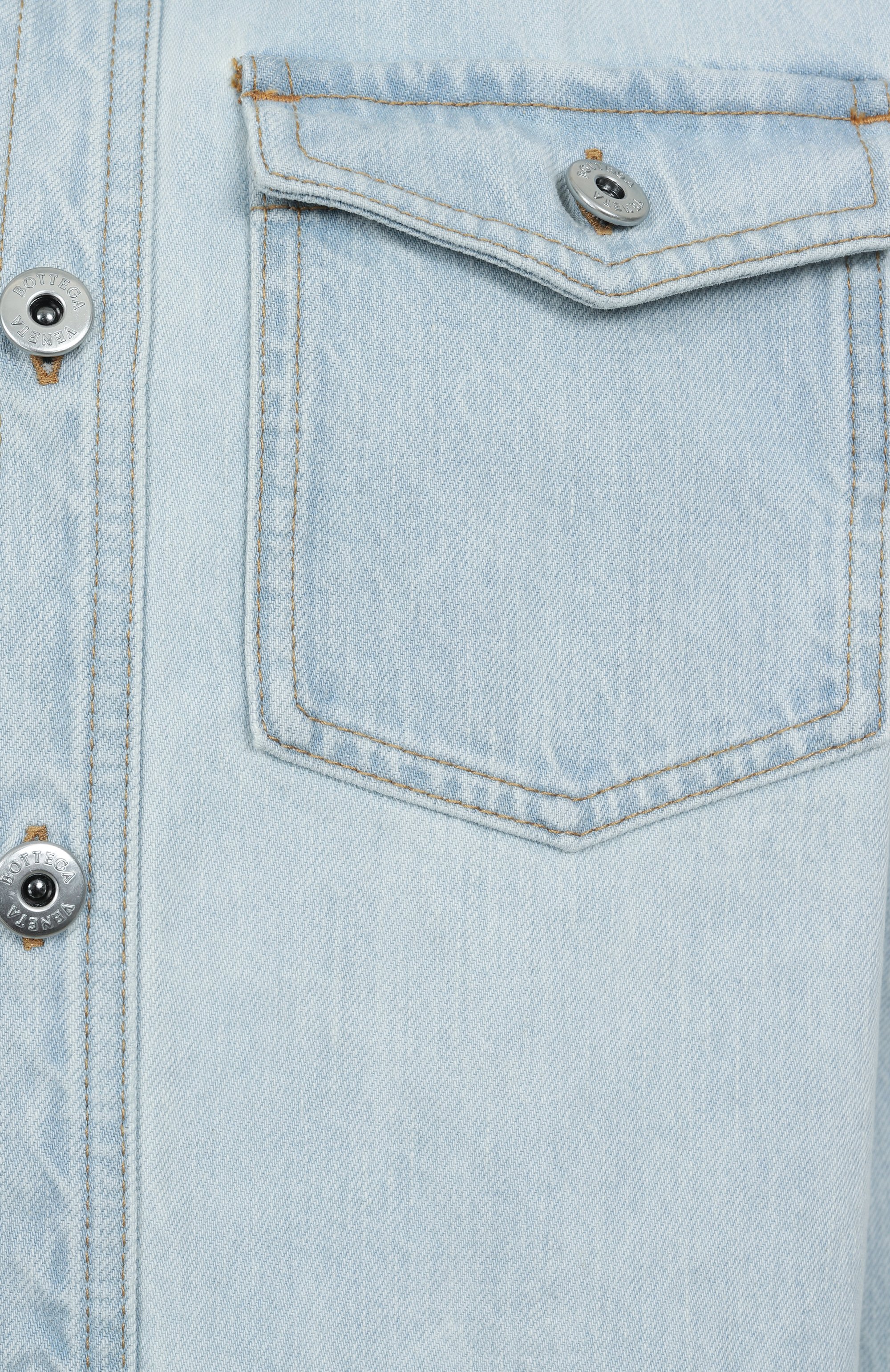 Джинсовая рубашка BOTTEGA VENETA, арт. 813498/V4ZR0, фото 6