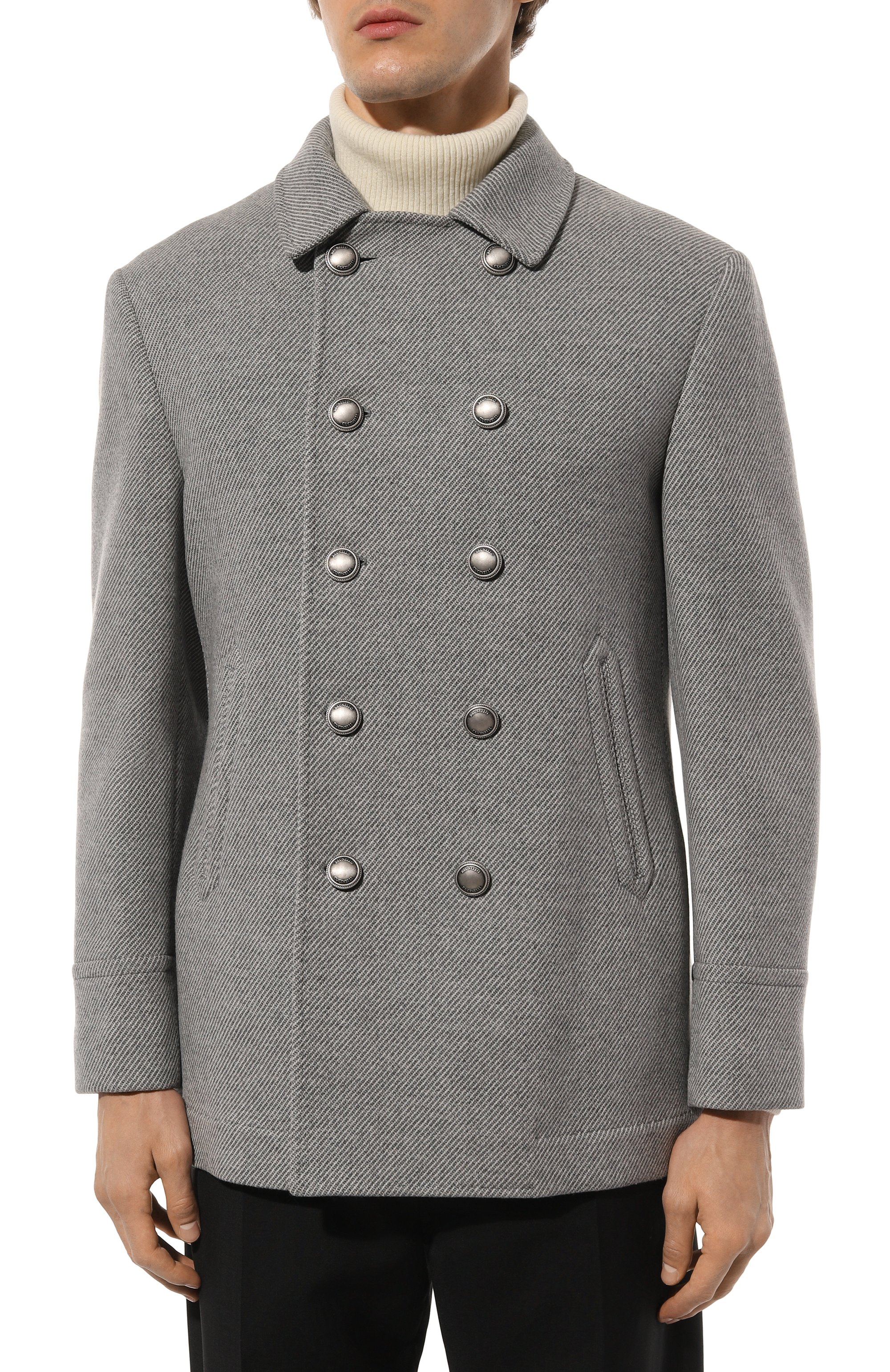 Шерстяной бушлат BRUNELLO CUCINELLI, арт. MY4407008D, фото 3