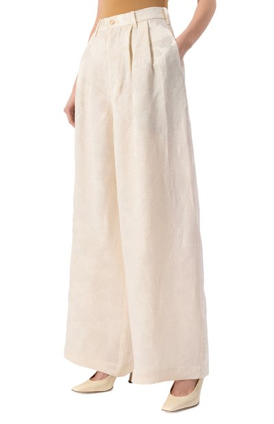 Брюки изо льна и вискозы UMA WANG, арт. UM3513, фото 3