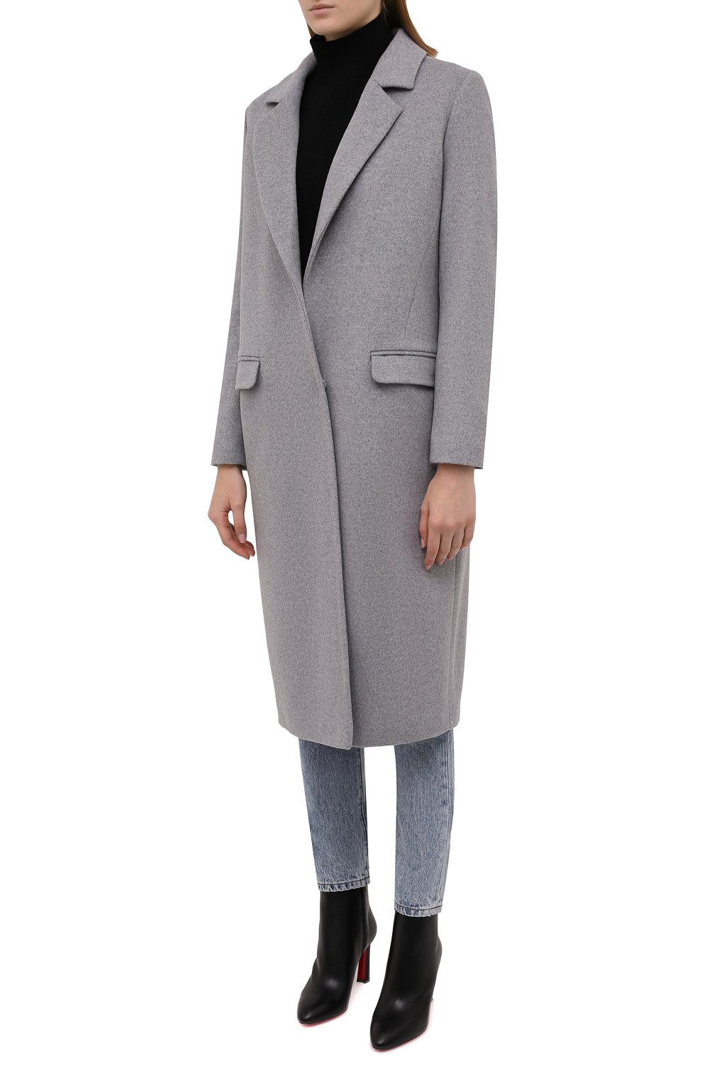Пальто из шерсти и кашемира SEVEN LAB, арт. CMAR grey, фото 3