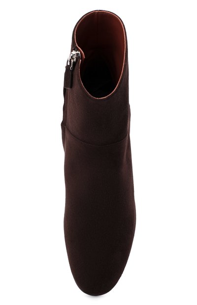 Замшевые ботильоны bleecker на устойчивом каблуке LORO PIANA, арт. FAI2511, фото 5