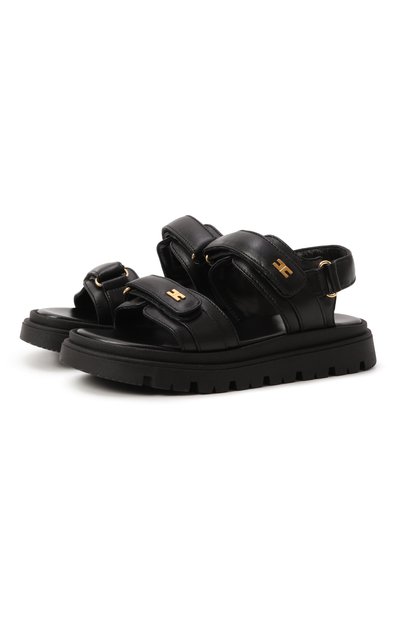 Кожаные сандалии ELISABETTA FRANCHI LA MIA BAMBINA, арт. F4A2-E0297-0092999/30-34, фото 1