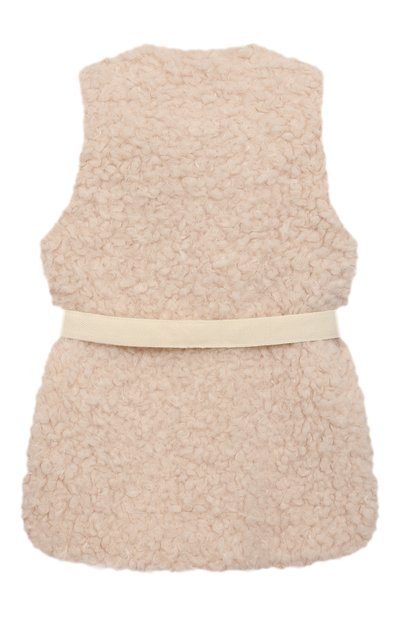 Жилет IL GUFO бежевого цвета по цене 21750 руб., арт. A21GT035PE016/2A-4A, фото 2 Жилет IL GUFO, арт. A21GT035PE016/2A-4A, фото 2