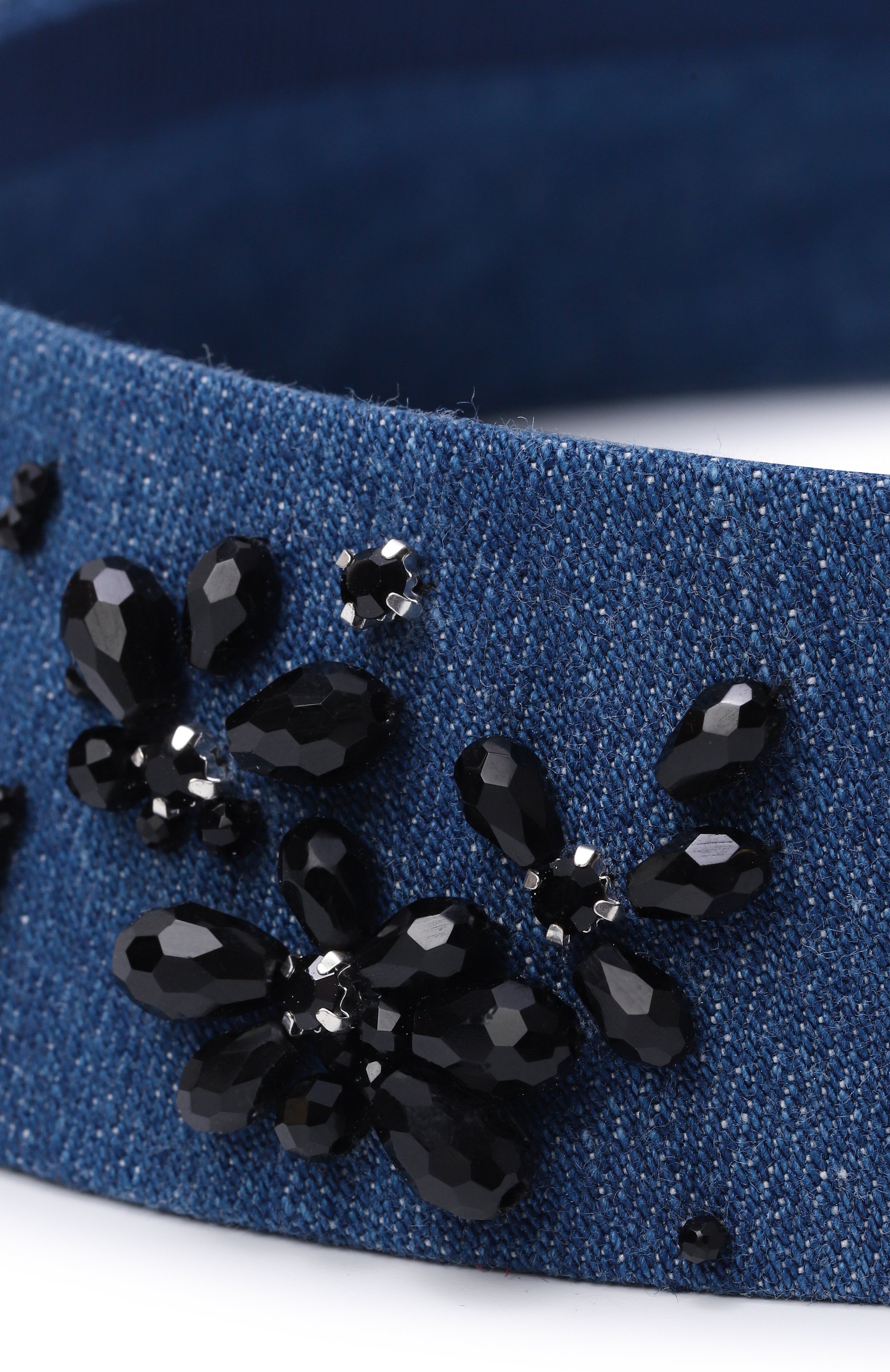 Кокошник PANFIL синего цвета по цене 18000 руб., арт. JIN2-KOK3-DB, фото 4 Кокошник PANFIL, арт. JIN2-KOK3-DB, фото 4