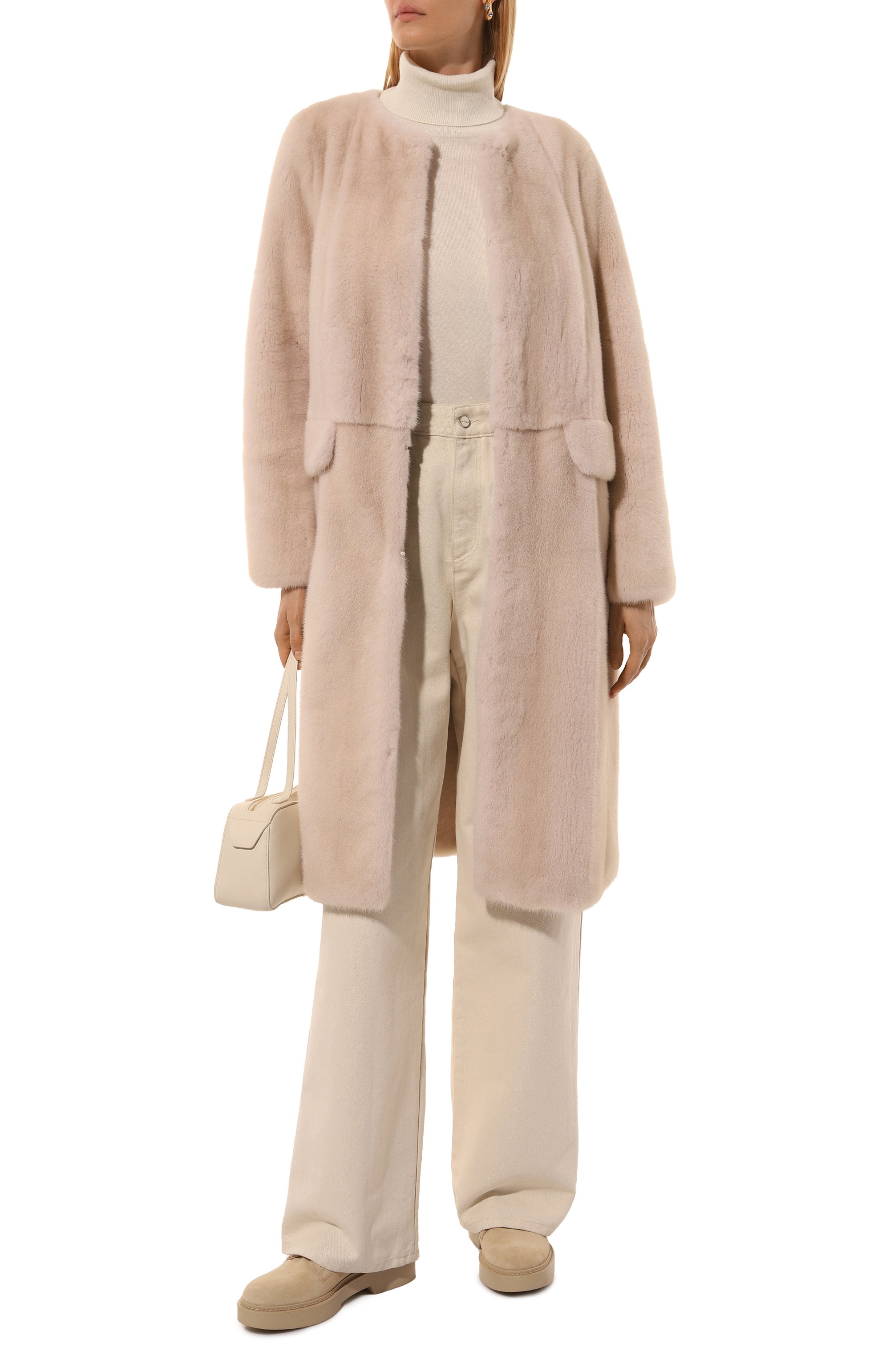 Шуба из меха американской норки BONANNA, арт. МШН001Б, фото 2