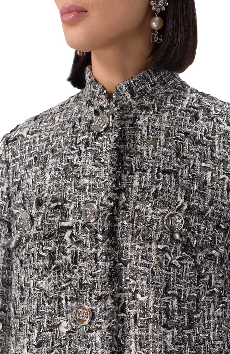 Твидовое пальто DOLCE & GABBANA, арт. F0W2PT/FMMH7, фото 1