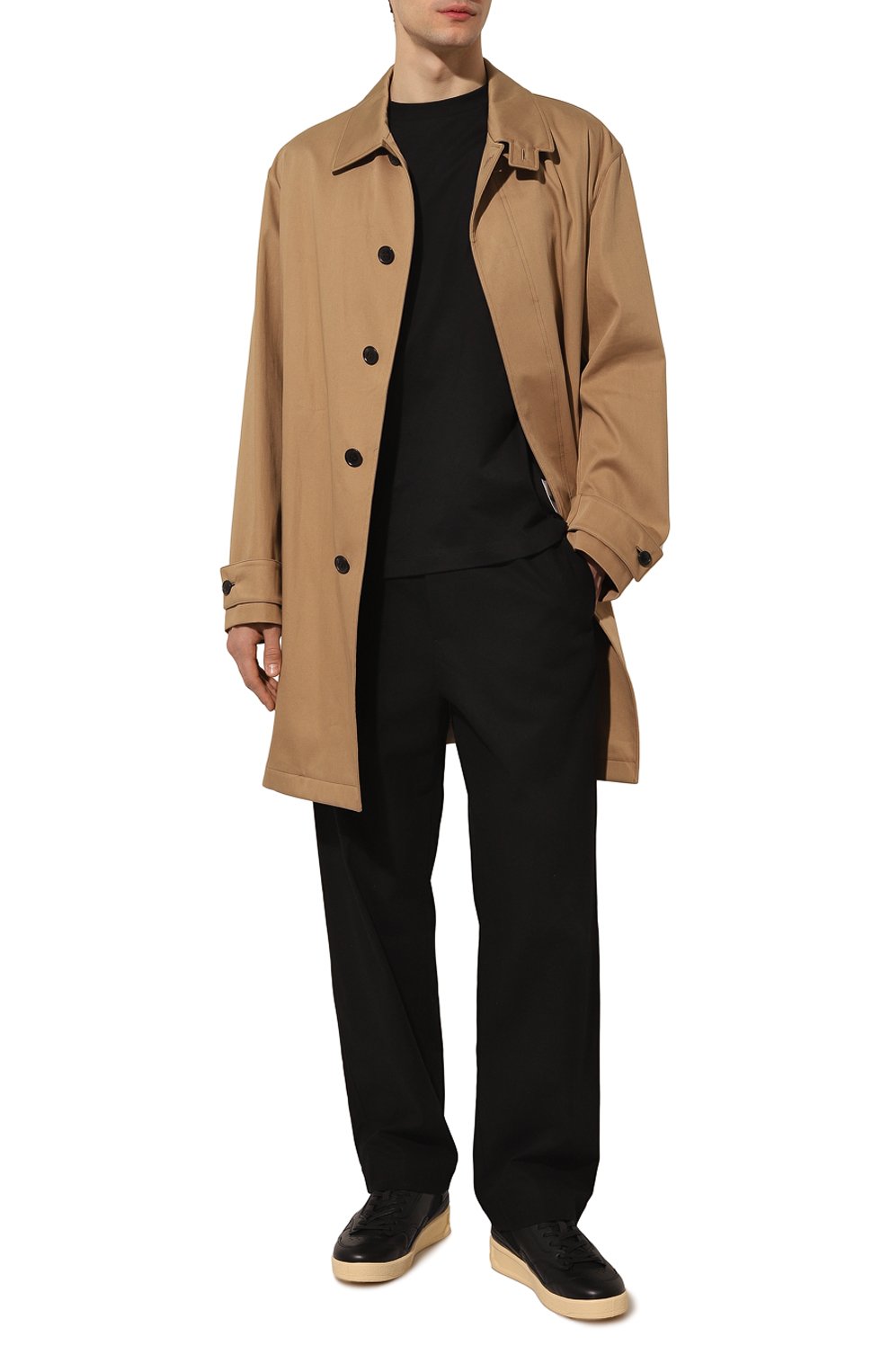 Кожаные кеды JIL SANDER, арт. J32WS0016-P4869, фото 2