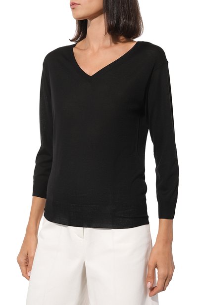 Шерстяной пуловер PRADA, арт. P24Q77-J2N-F0002-142, фото 3