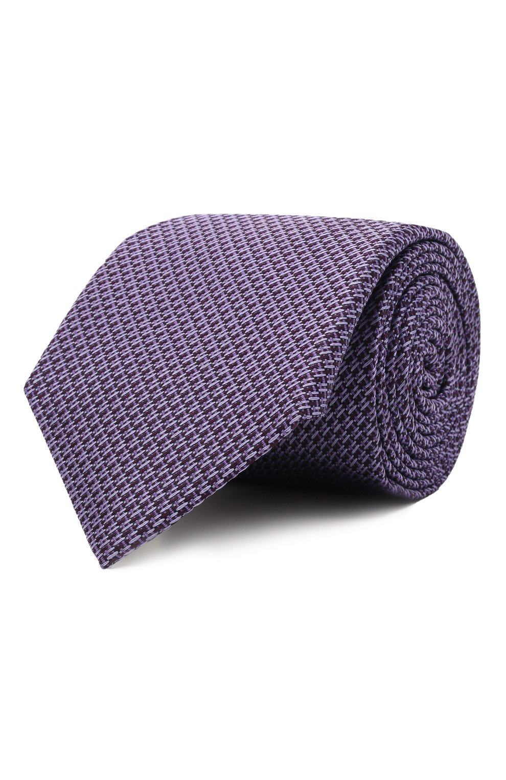 Шелковый галстук CANALI фиолетового цвета по цене 10400 руб., арт. 18/HJ03277, фото 1 Шелковый галстук CANALI, арт. 18/HJ03277, фото 1