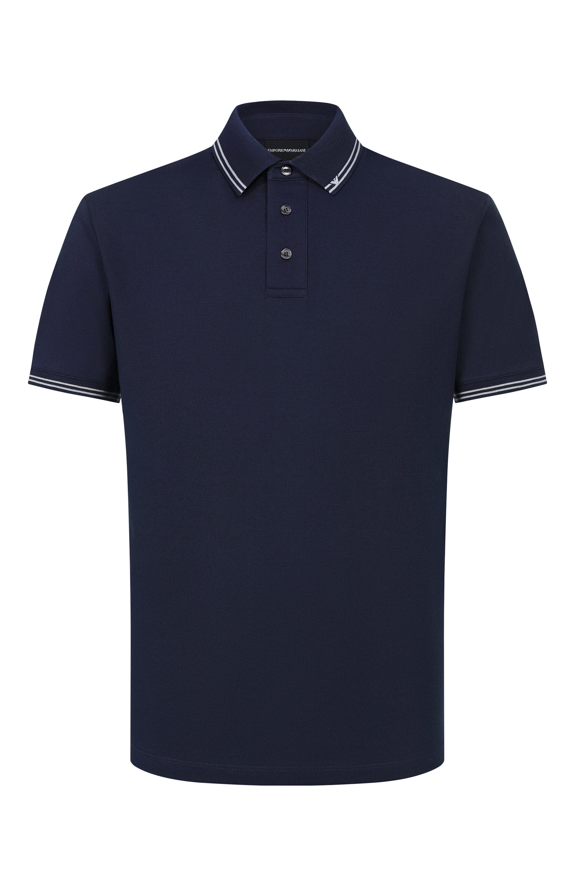 Хлопковое поло EMPORIO ARMANI, арт. EM005842/AF12955, фото 1